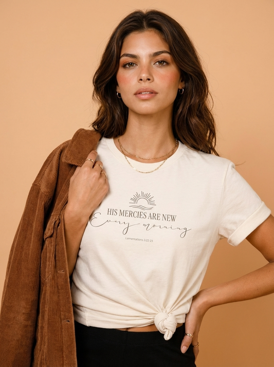 His Mercies Are New Lightweight Tee