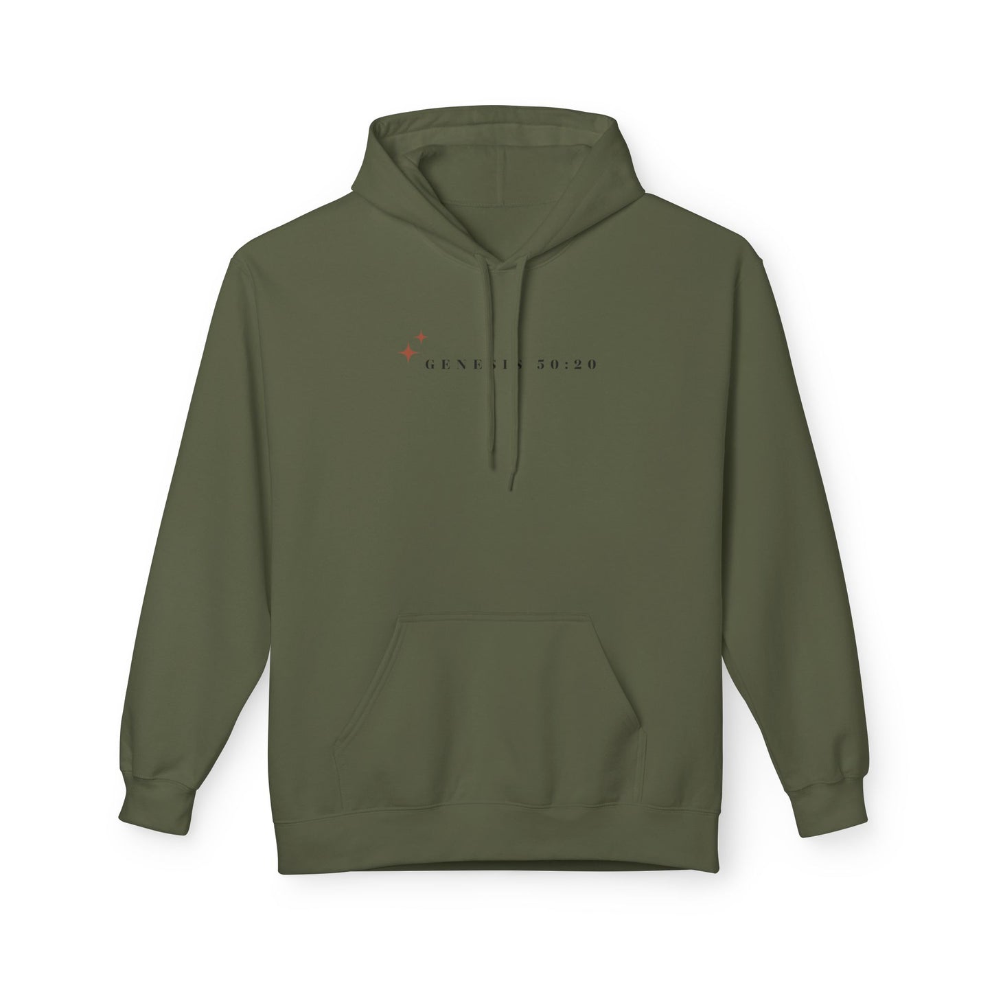 Genesis 50:20 Midweight Softstyle Fleece Hoodie